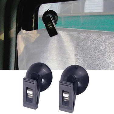 Clip montaje interior coche 6pcs negro